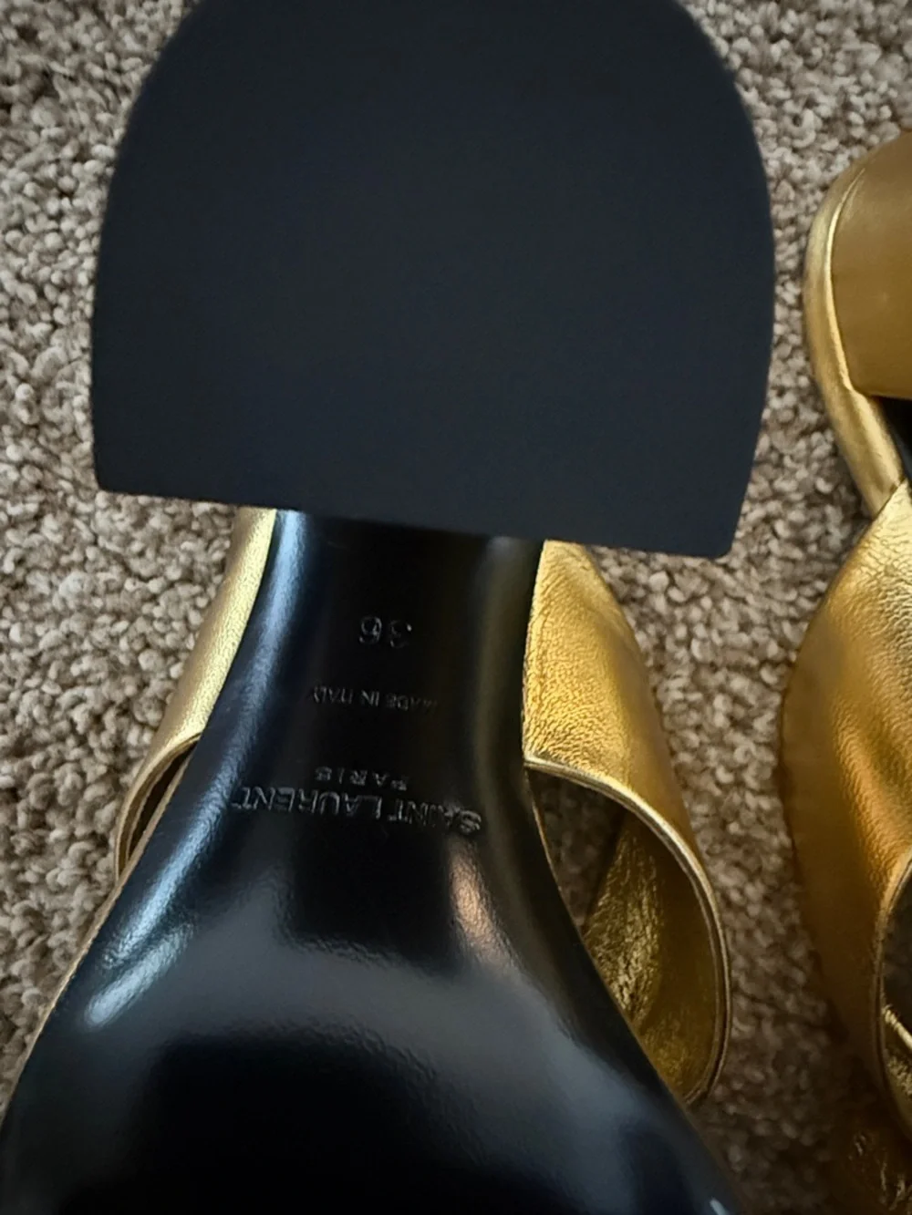 Saint Laurent Black Shoe Box with White Labels - Picture 4 of 8